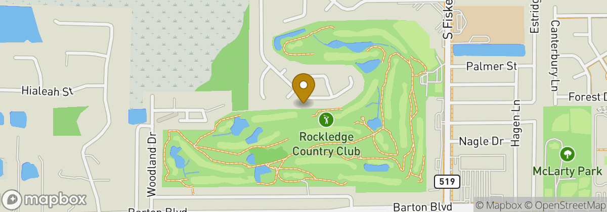 Map location: Rockledge Country Club