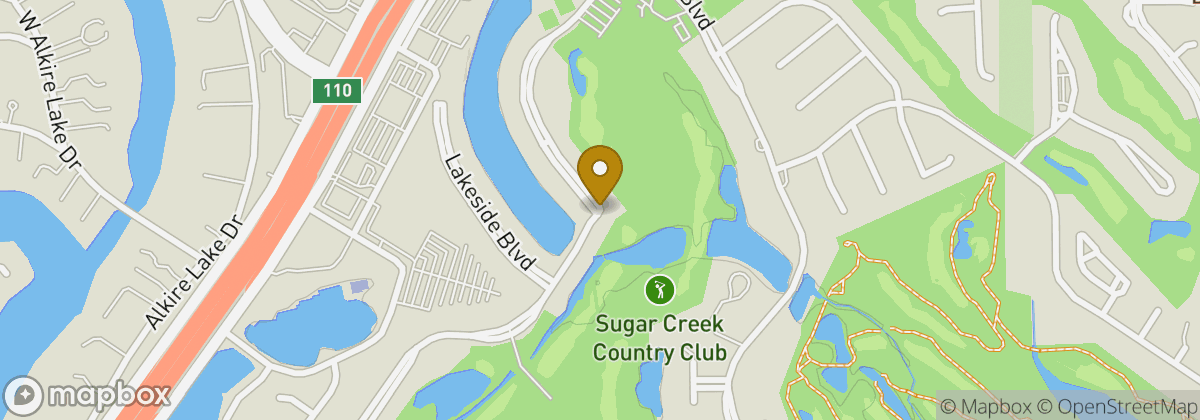 Map location: Sugar Creek Country Club