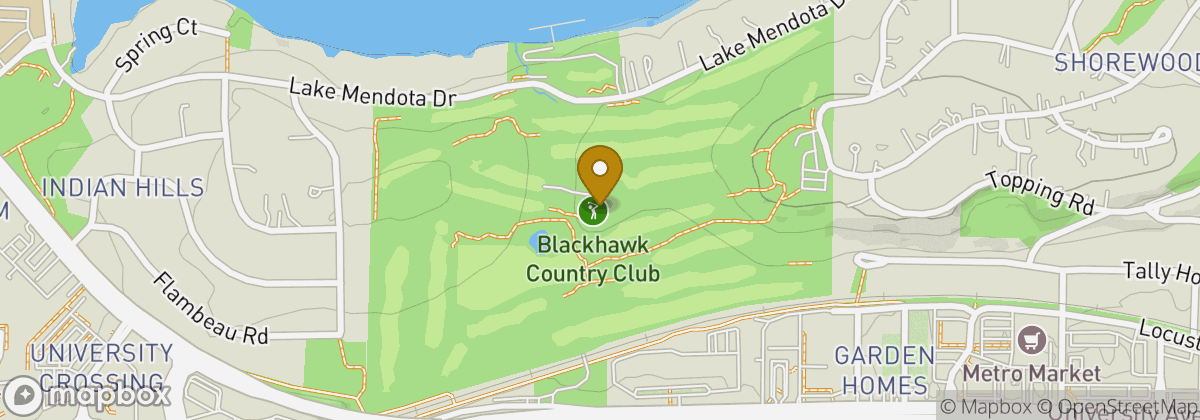 Map location: Blackhawk Golf Course