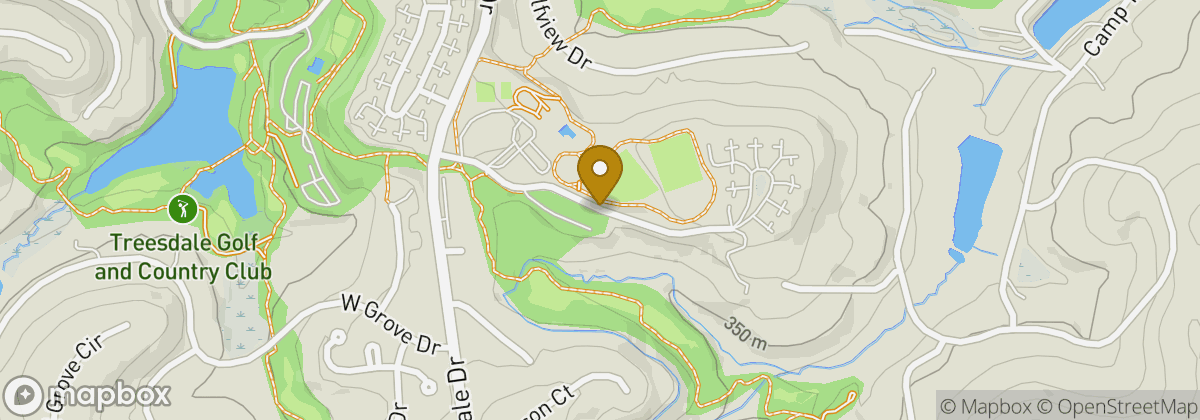 Map location: Treesdale Golf and Country Club