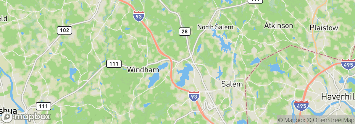 Map: Windham, NH