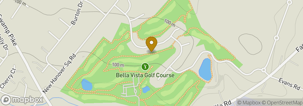 Map location: Bella Vista Golf Course
