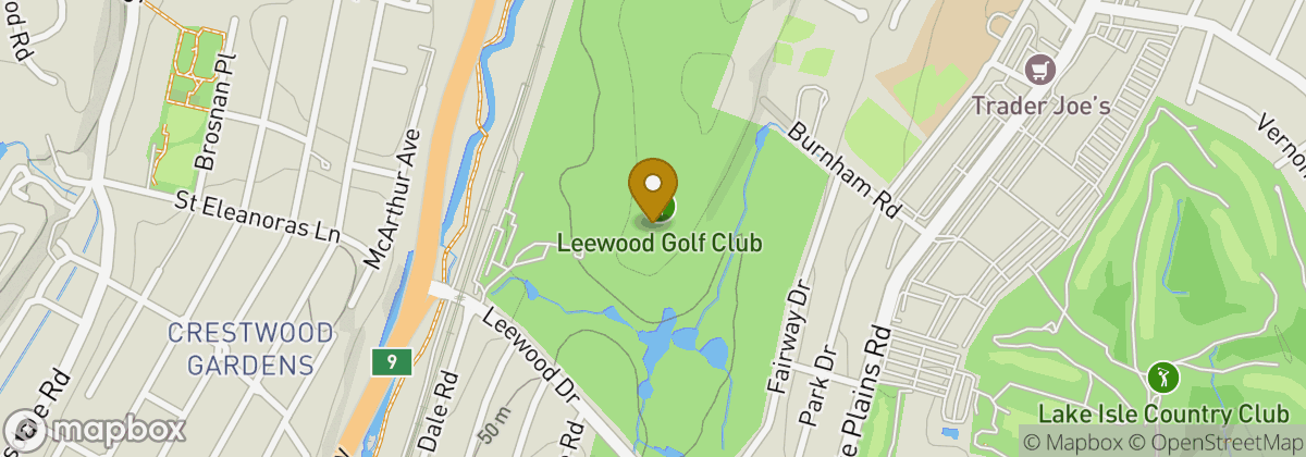 Map location: Leewood Golf Club