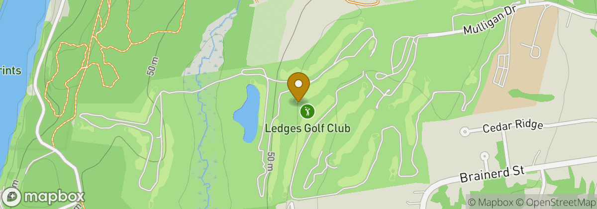 Map location: Ledges Golf Club