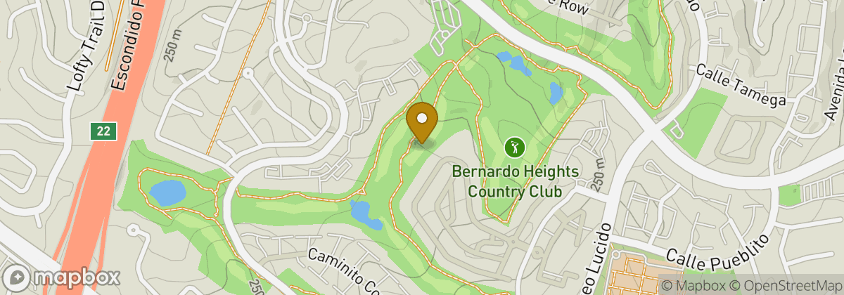 Map location: The Heights Country Club