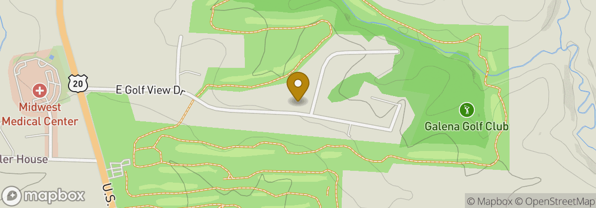 Map location: Galena Golf Club