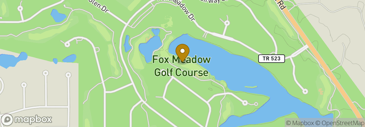 Map location: Fox Meadow Golf Course