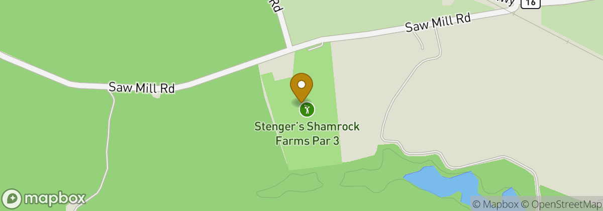 Map location: Stenger's Shamrock Farms Par 3