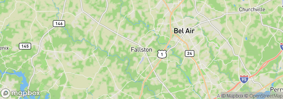 Map: Fallston, MD