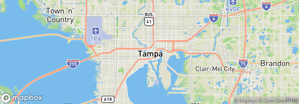 Map: Tampa, FL