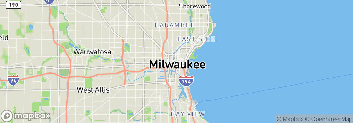 Map: Milwaukee, WI