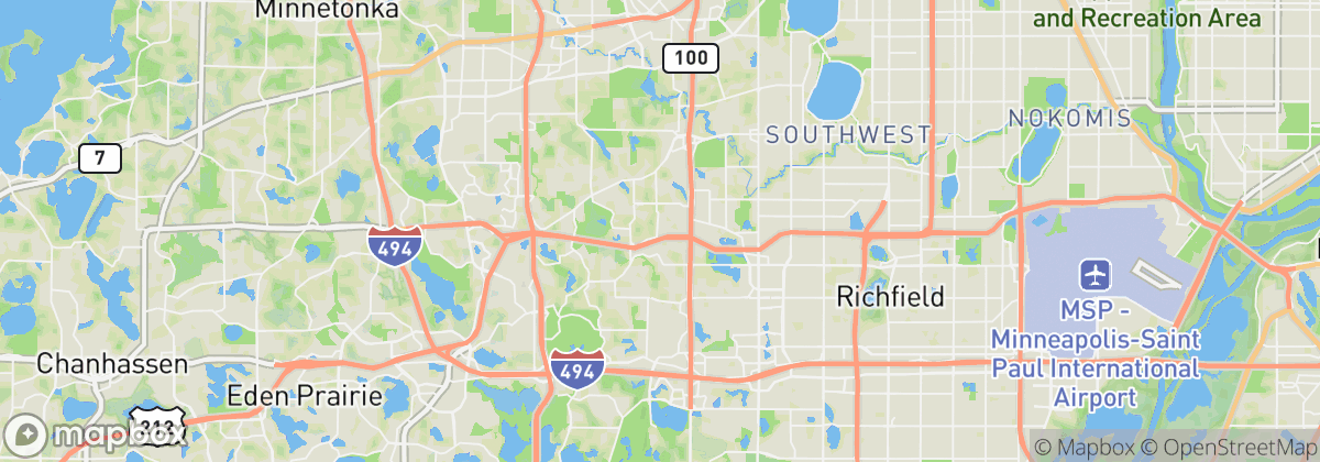 Map: Edina, MN