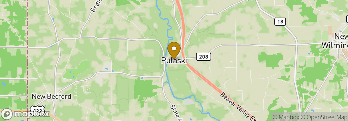Map location: Pulaski