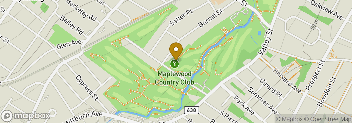 Map location: Maplewood Country Club