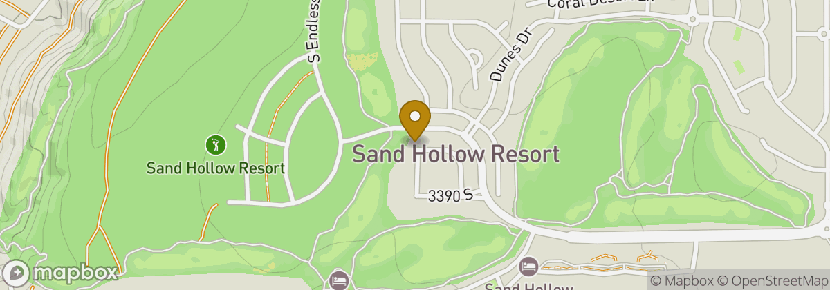 Map location: Sand Hollow Resort