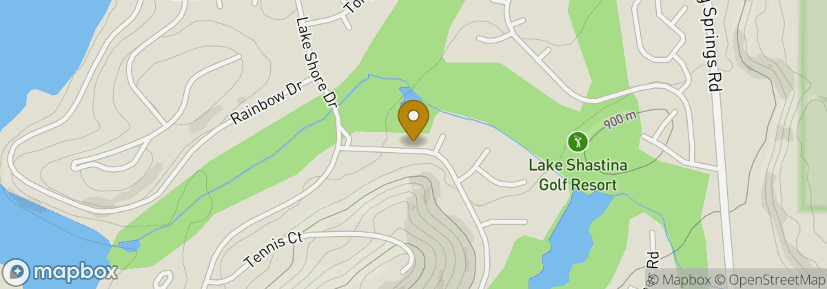Map location: Lake Shastina Golf Resort