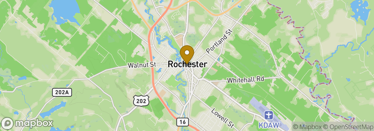 Map location: Rochester