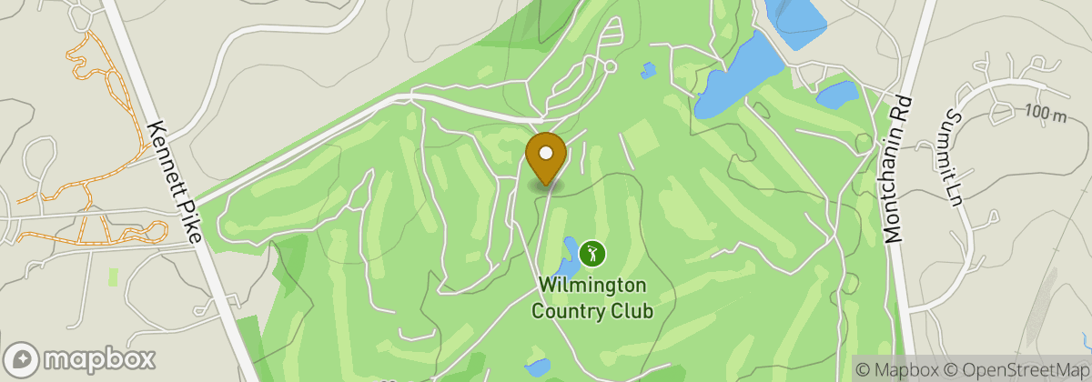 Map location: Wilmington Country Club