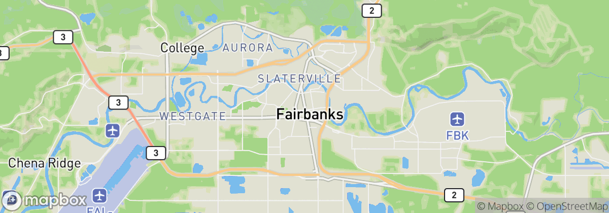 Map: Fairbanks, AK