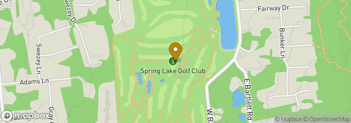 Map location: Spring Lake Golf Club