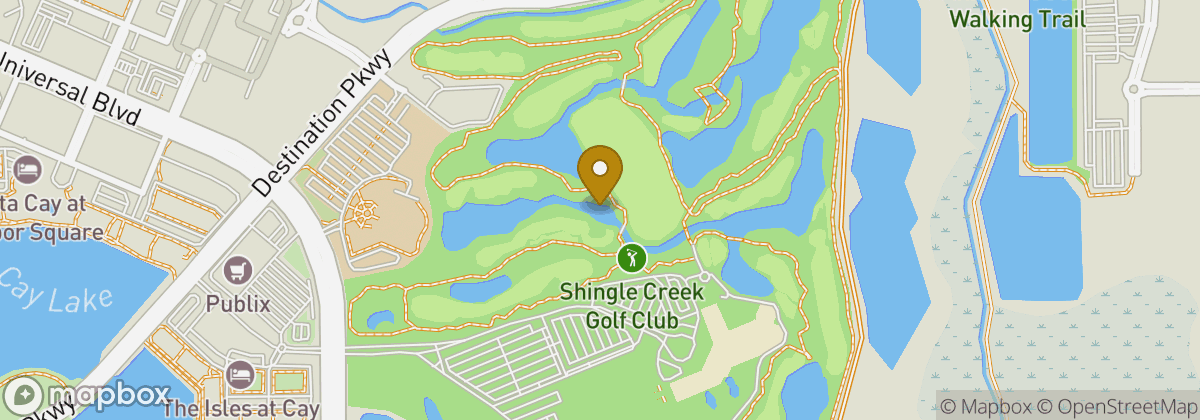 Map location: Shingle Creek Golf Club