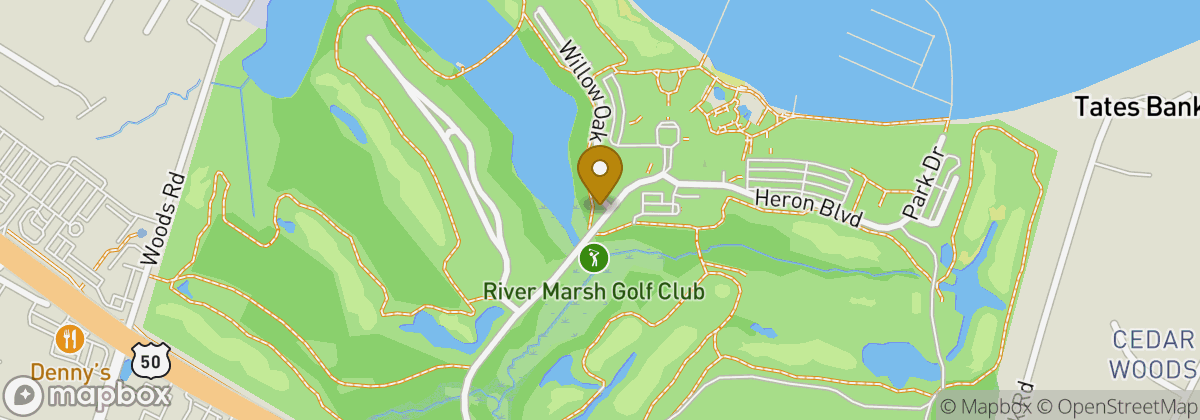Map location: River Marsh Golf Club