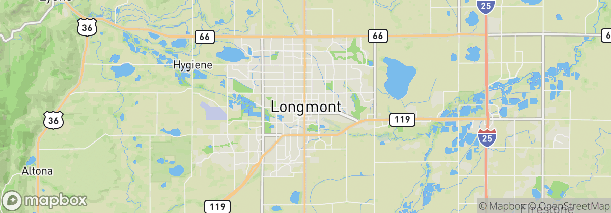 Map: Longmont, CO