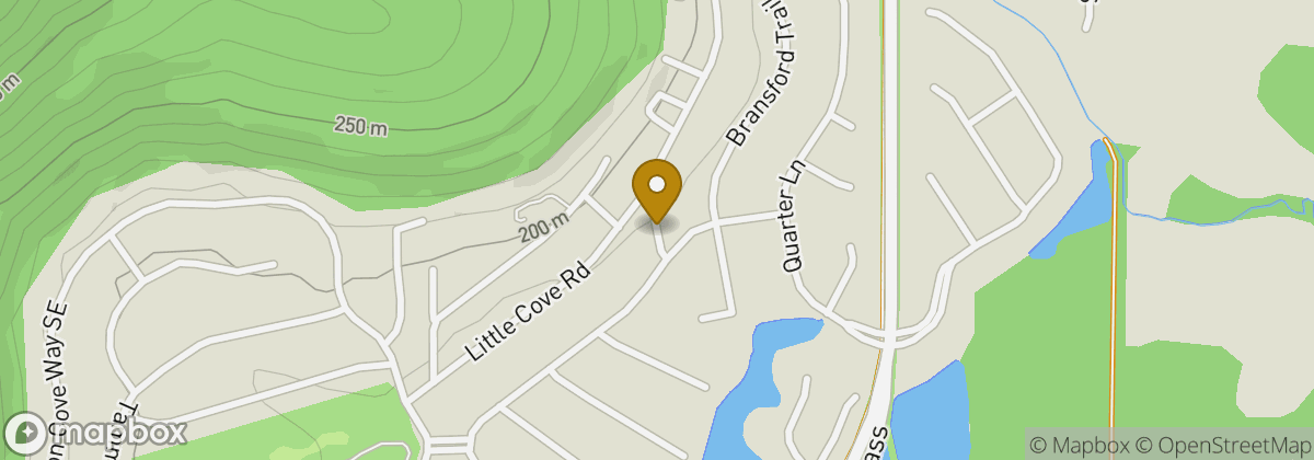 Map location: Hampton Cove