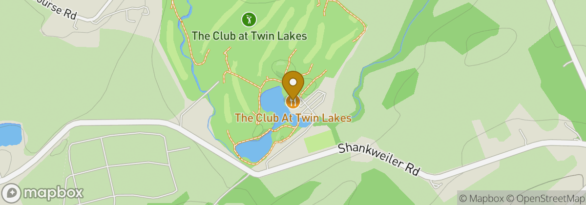 Map location: The Club at Twin Lakes