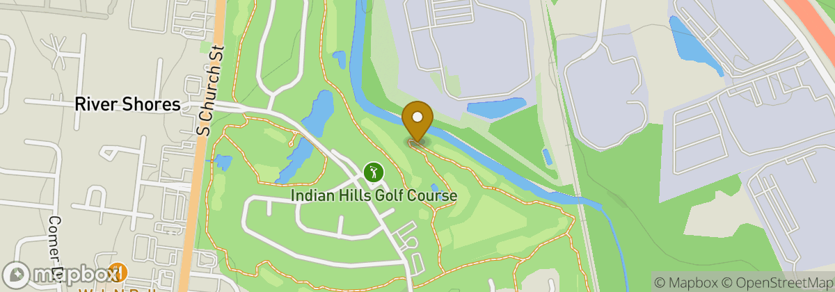 Map location: Indian Hills Golf Club