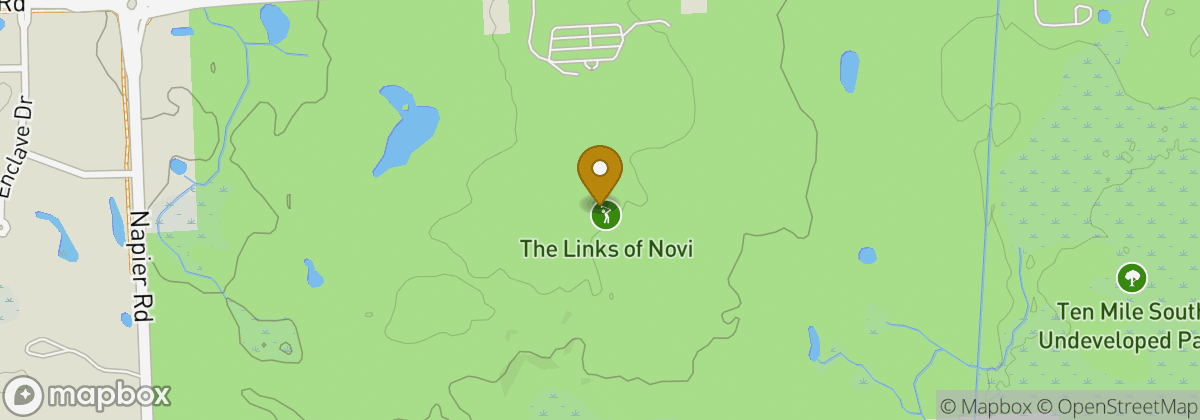 Map location: The Links of Novi