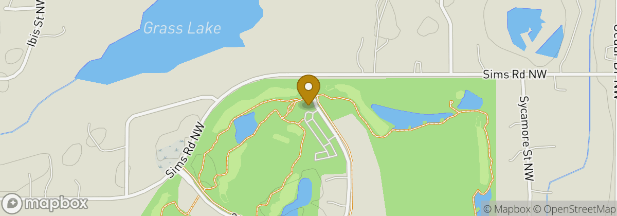 Map location: Refuge Golf Club & Wedding Venue