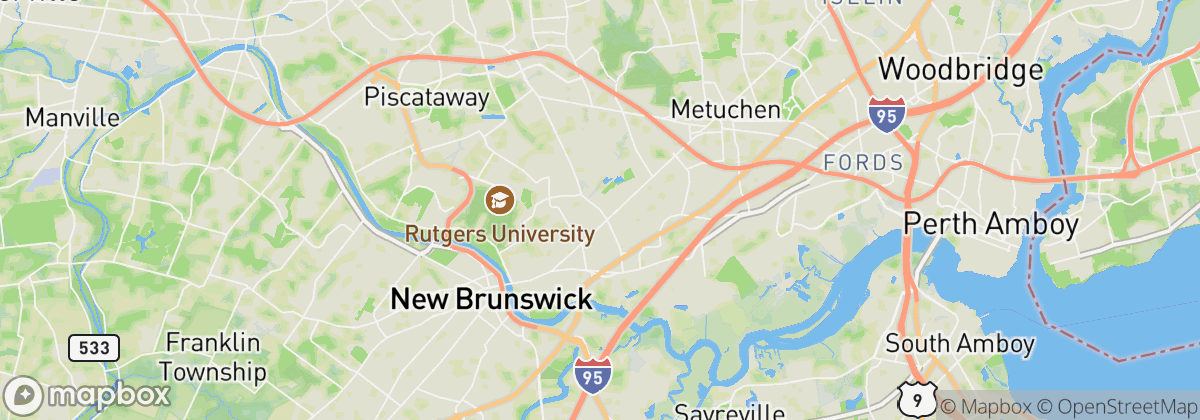 Map: Edison, NJ
