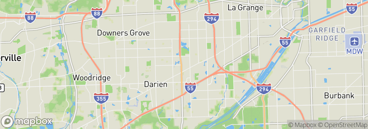 Map: Willowbrook, IL
