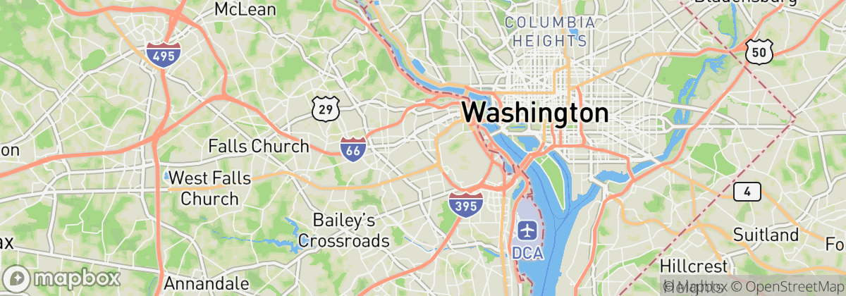 Map: Arlington, VA