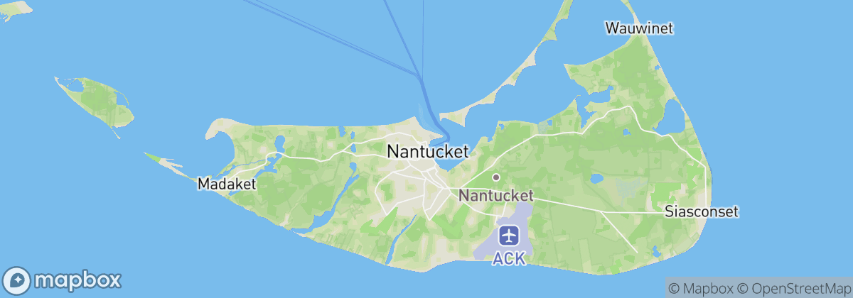 Map: Nantucket, MA