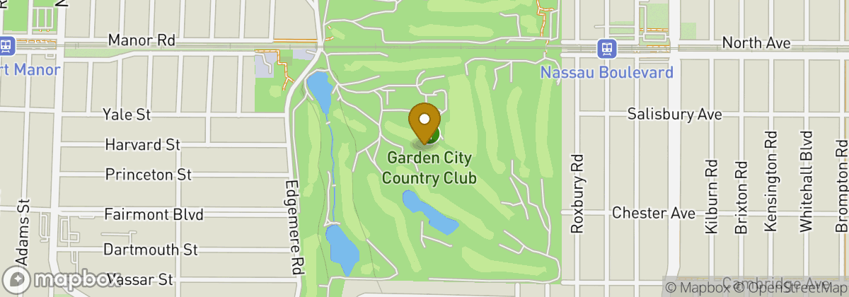 Map location: Garden City Country Club