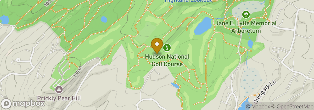 Map location: Hudson National Golf Course