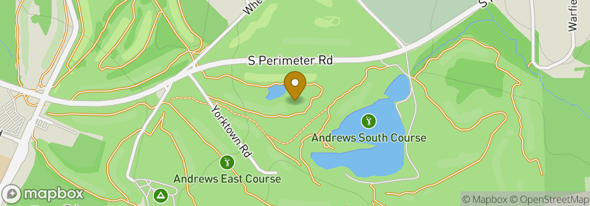 Map location: Andrews South Course