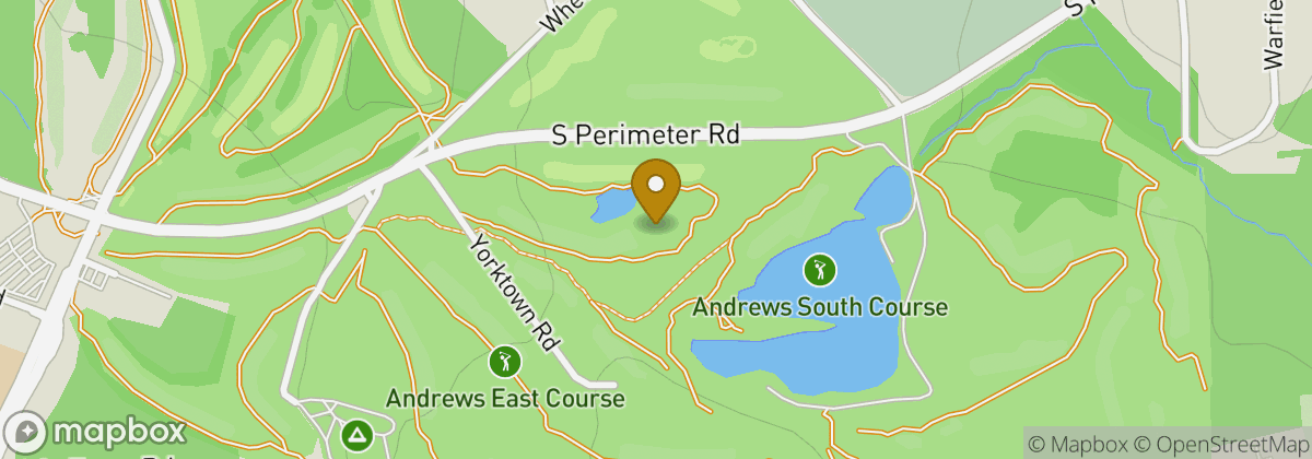 Map location: Andrews South Course