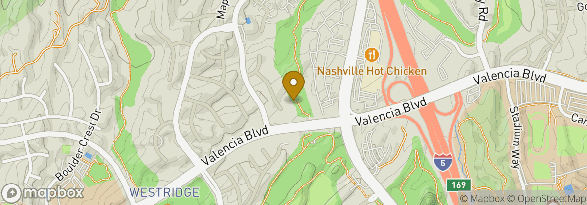 Map location: The Oaks Club at Valencia