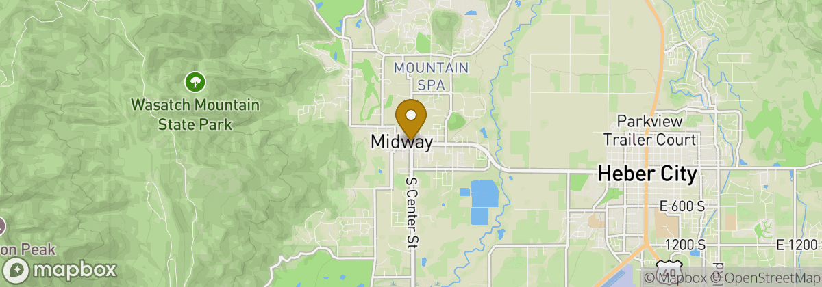 Map location: Wasatch Mountain Golf Course
