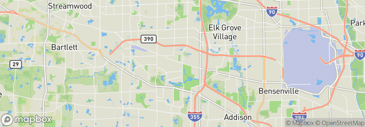 Map: Medinah, IL