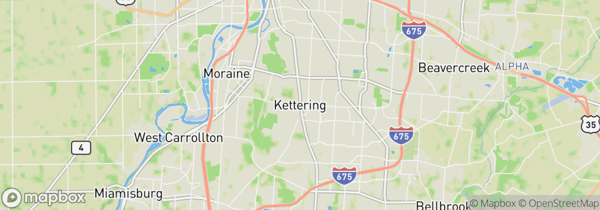 Map: Kettering, OH
