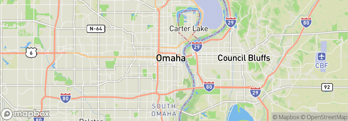 Map: Omaha, NE