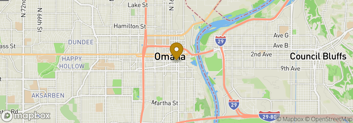 Map location: Players Club Omaha