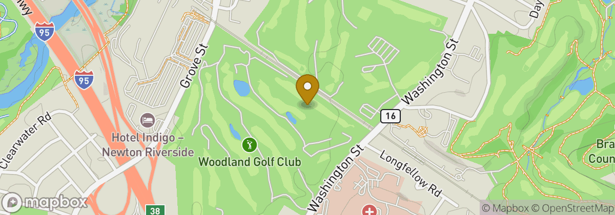 Map location: Woodland Golf Club