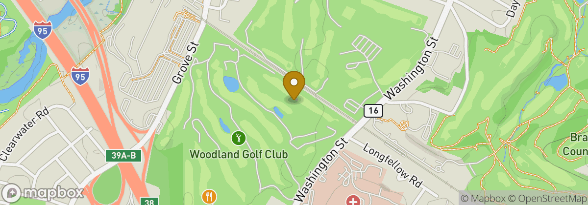 Map location: Woodland Golf Club