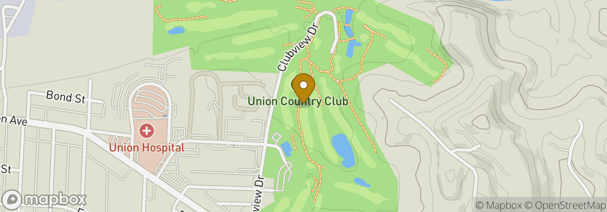 Map location: Union Country Club