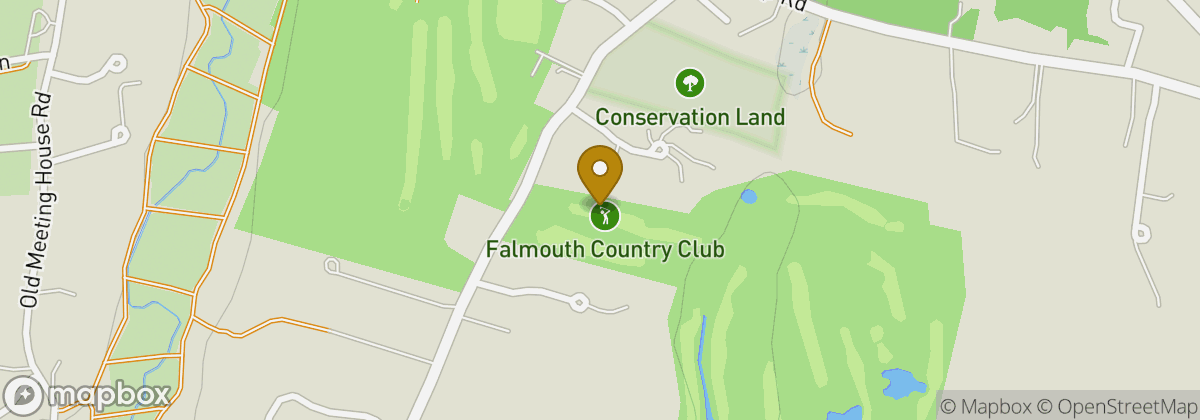 Map location: Falmouth Country Club